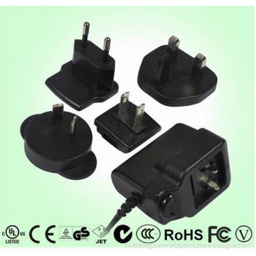 Multi Prong Switching Power Adapters 6w Type, Ul, Gs, Pse, C-tick, Bs Approvals